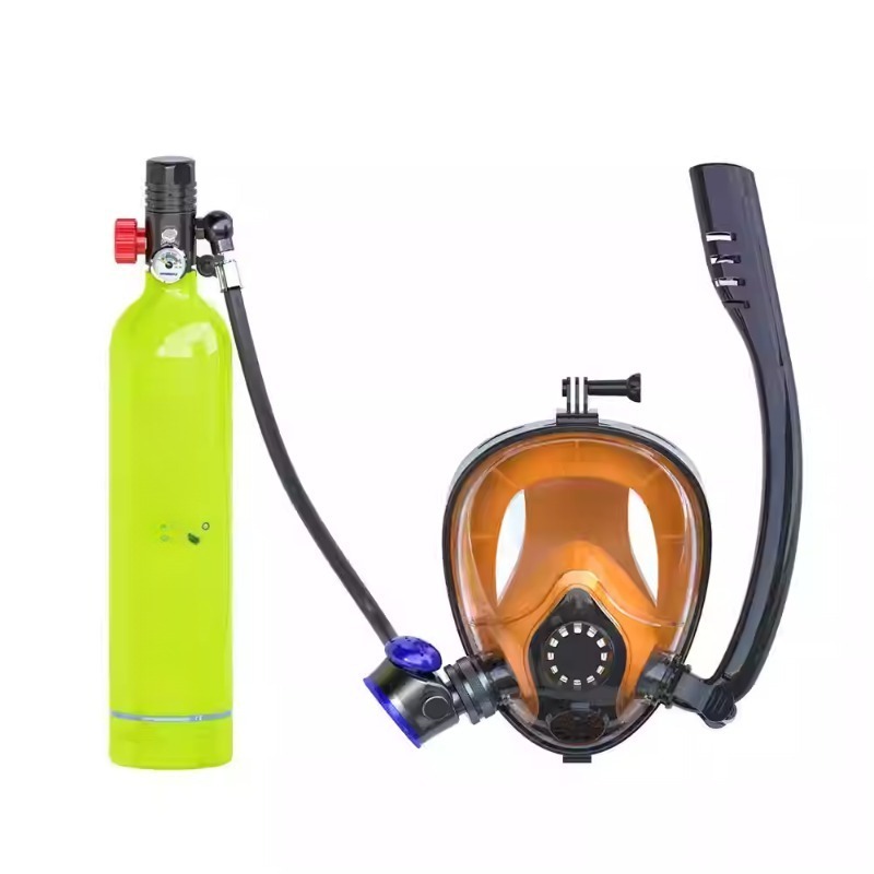 Diving Full Set Mask Snorkel P - огляд і ціна Snorkeling Gear