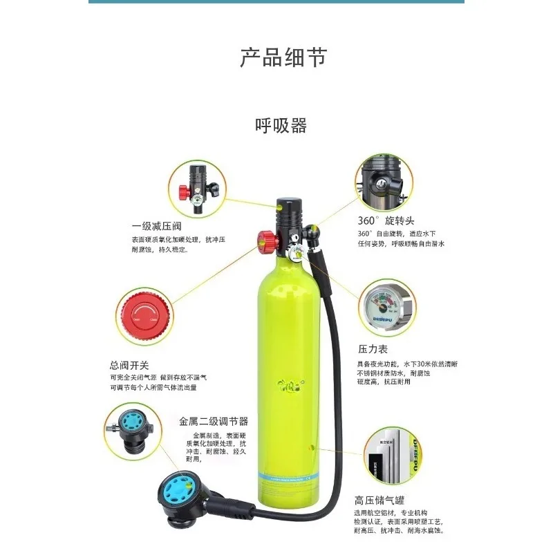 Diving Full Set Mask Snorkel P - огляд і ціна Snorkeling Gear