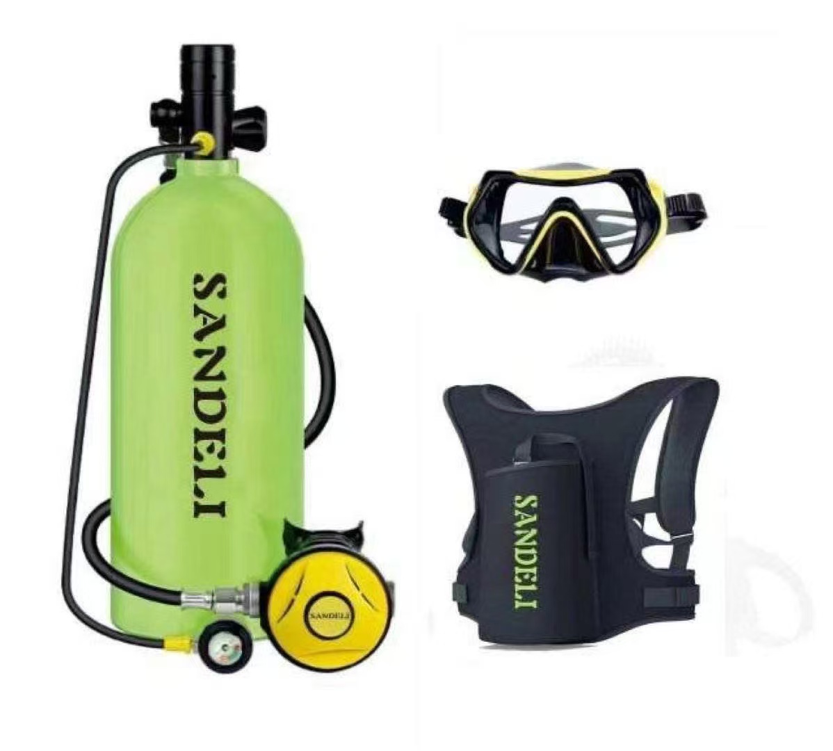 Manufacturer-made 4-liter Scub - огляд і ціна Diving Mask