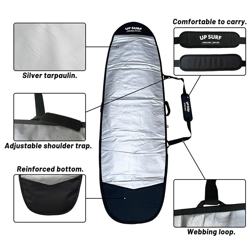 Funboard 7.0/7.6/8.0ft Surf Bo - огляд і ціна Surfboard Leash