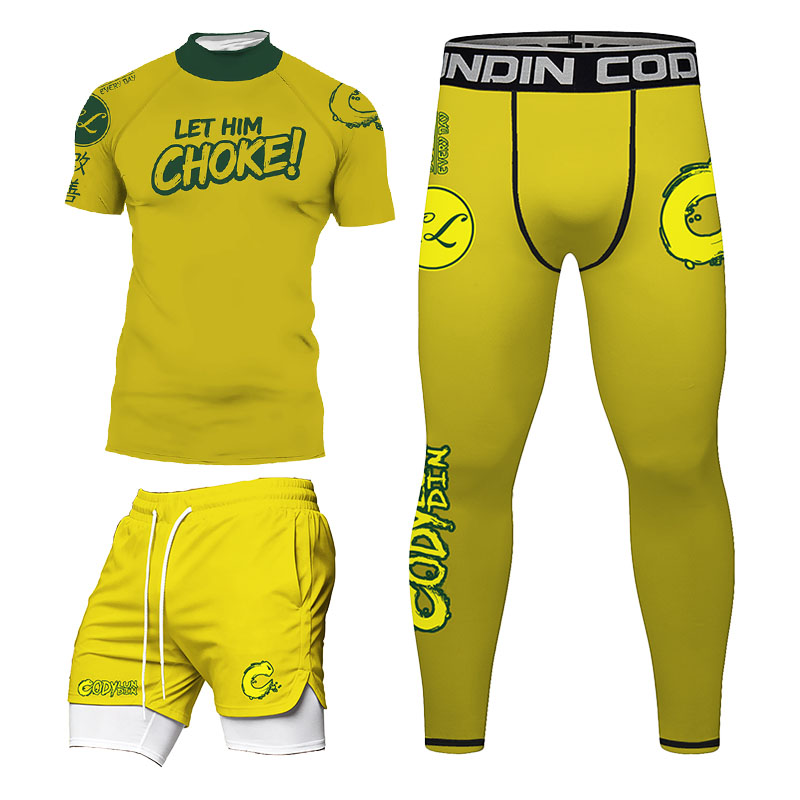 Men BJJ Rashguard Set No Gi Br - огляд і ціна Rash Guard