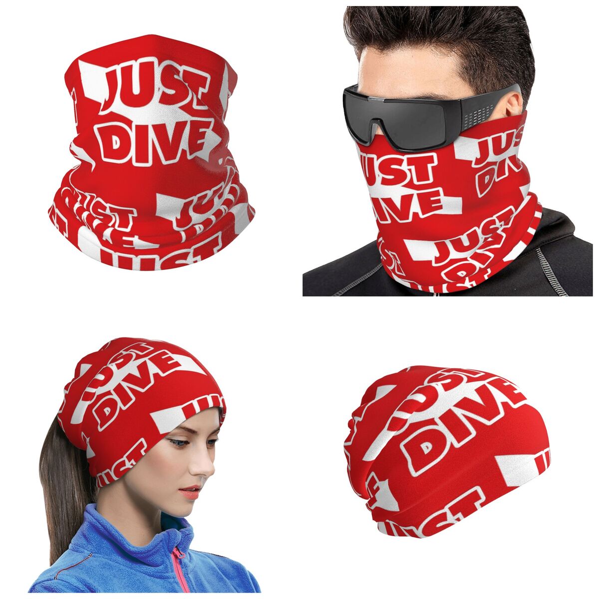 Just Dive, Scuba Diving Flag B - огляд і ціна Diving Mask