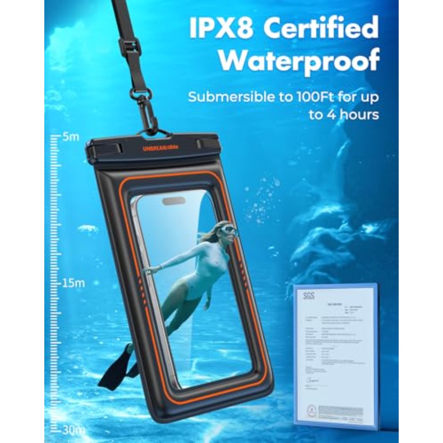 Floating Waterproof Phone Pouc - огляд і ціна Dry Bag Waterproof