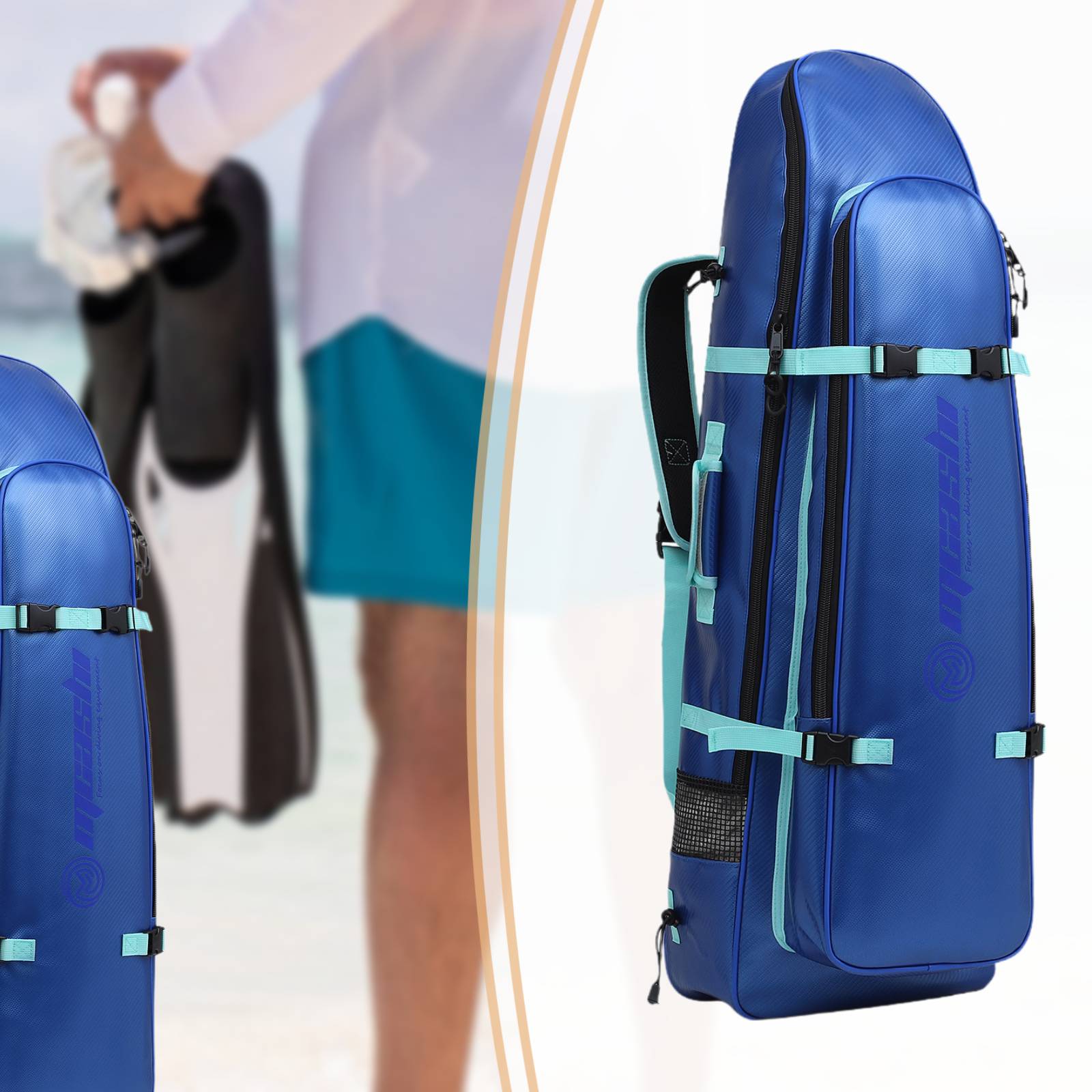 Long Fins Bag Portable Scuba D - огляд і ціна Swim Fins